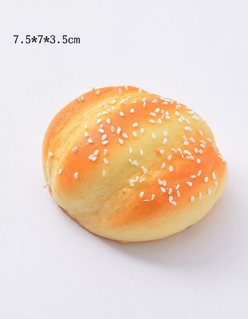 Load image into Gallery viewer, Squishy Food Creative Simulation Bread Toast Donuts Slow Rising Squeeze Stress Relief Toys Spoof Tease People Desktop Decoration
