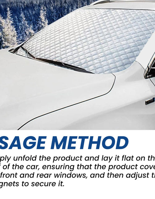 Load image into Gallery viewer, Snow Cover, Car Clothing Snow Shield Windscreen Winter Window Frost-proof Ice-proof And Snow-proof Cover
