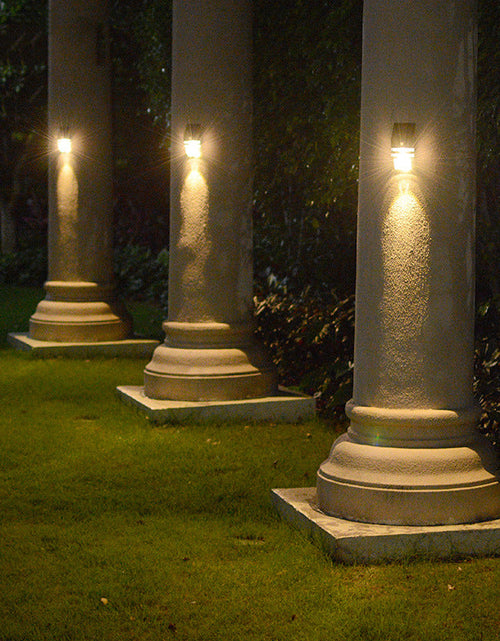 Load image into Gallery viewer, Fashionable Solar Lamp Led Human Body Infrared Sensor Wall Lamp Induction Distance 3-5 Meters Home Corner Lamp
