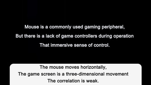 Load image into Gallery viewer, Shooting Game Mouse Gun style Vertical Handle Grip Trigger Features Pistol Vertical Dedicated Wired Peripheral
