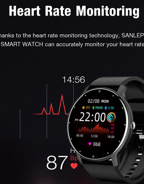 Load image into Gallery viewer, ZL02 Smart Bracelet Heart Rate Blood Pressure Blood Oxygen Monitoring Sports Pedometer Watch

