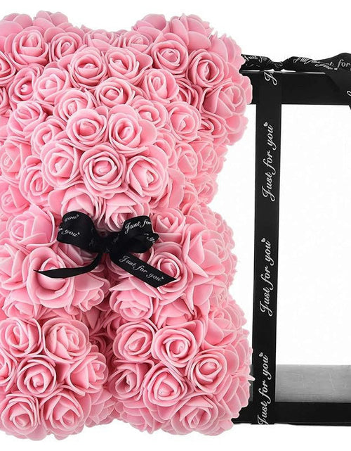 Load image into Gallery viewer, Mother's Day Gift 25cm Foam Flower Bear PE Rose Flower Bear PVC Gift Box Valentine's Day Cross-border Bestseller
