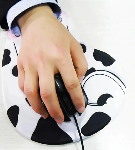 Wrist Mouse Pad Marble Pattern Hand Bowl Tray Mouse Pad Office Wrist Protection Anti-Skid Mouse Pads