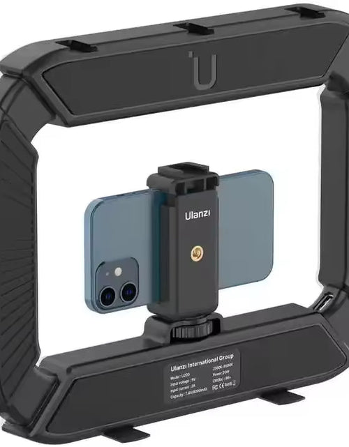 Load image into Gallery viewer, Ulanzi U200 Camera Ring Light Video Rig Handheld Camera Led Light for Video Recording
