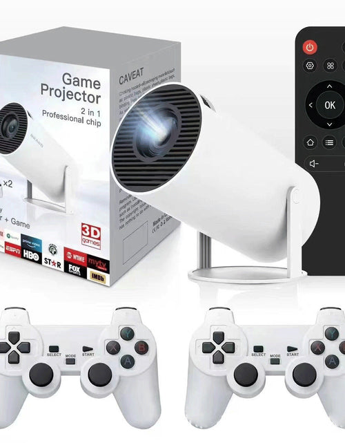 Load image into Gallery viewer, New game version HY300/P30 4K Android 11 game console HD projection home projector
