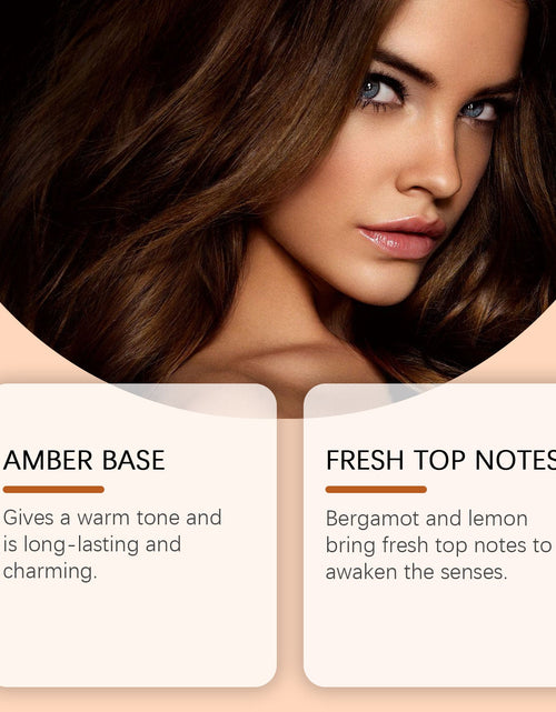 Load image into Gallery viewer, Roxelis Amber Cologne Classic Perfume, Lasting Fresh Fragrance Charm Amber Fresh Natural Fragrance Light Elegant Cologne
