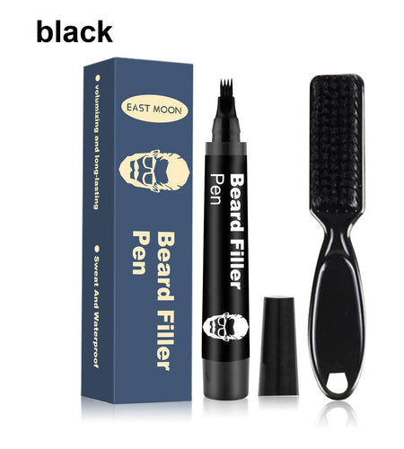 Beard Filler Pen, Detachable And Easy-To-Use Filler Pens Make It Easy To Create A Bushy Beard Hairline