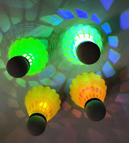 4Pcs Pack LED Luminous Badminton