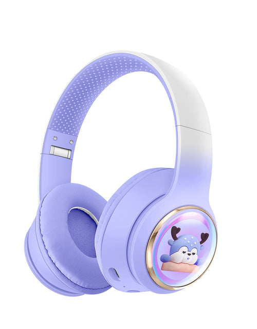 Load image into Gallery viewer, AKZ-56 Earphones Space Cabin Cute Cartoon Pet Bluetooth Headwear Large Battery Earphones Foldable Earphones
