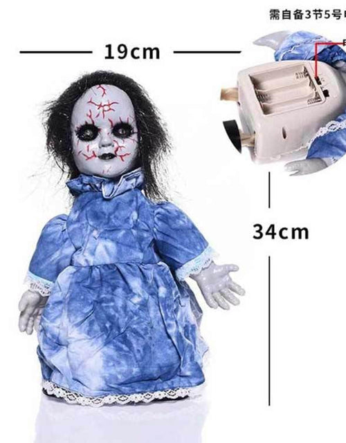 Load image into Gallery viewer, Halloween Decoration Walking Doll
