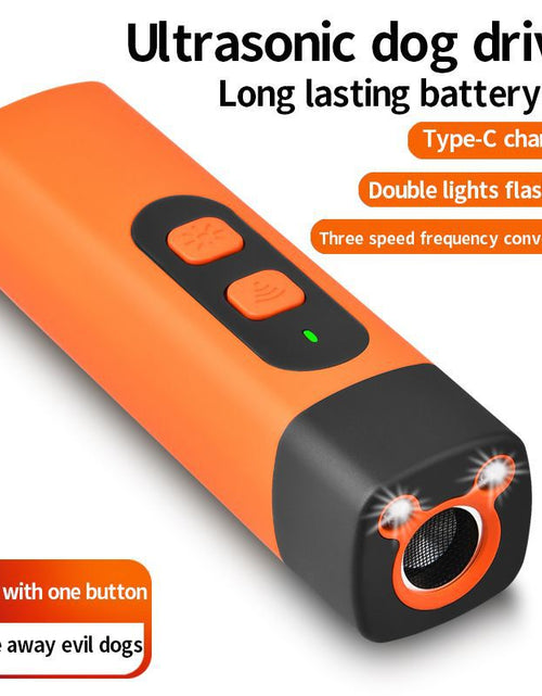 Load image into Gallery viewer, 2025 Dog Repellent: Ultrasonic dog training device, rechargeable dog bark deterrent with LED flashlight.

