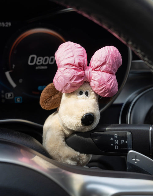 Load image into Gallery viewer, Car small ornaments cute head dog plush doll sentimental car interior decoration supplies
