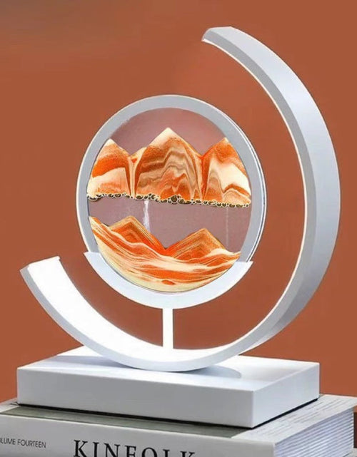 Load image into Gallery viewer, LED Flowing Sand Painting Lamp: Night Light for Home (Gift Option)
