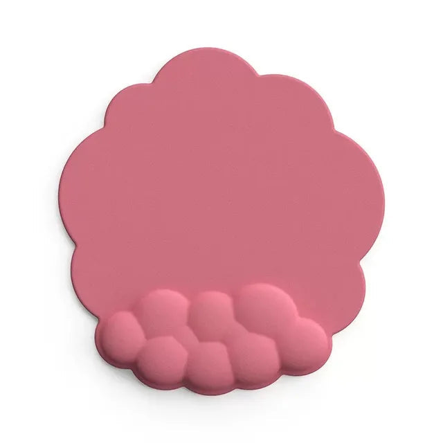 Mouse pad with wrist rest keyboard cloud anti-slip memory foam desktop office gamer mouse wrist rest
