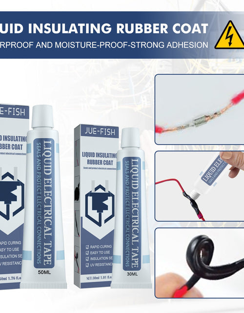 Load image into Gallery viewer, Liquid Insulation Tape Lithium Battery Sealant Circuit Board Waterproof Adhesive Flame Retardant High Temperature Resistance
