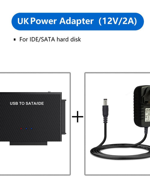 Load image into Gallery viewer, TYPE-C hard drive adapter USB3.1 to SATA IDE easy drive cable 2.5-inch 3.5-inch adapter cable
