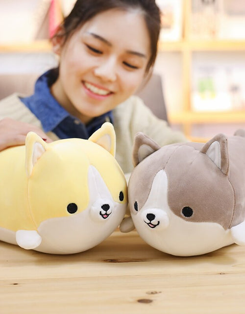 Load image into Gallery viewer, 30/45/60cm Cute Corgi Dog Plush Toy Stuffed Soft Animal Cartoon Pillow Lovely Christmas Gift for Kids Kawaii Valentine Present
