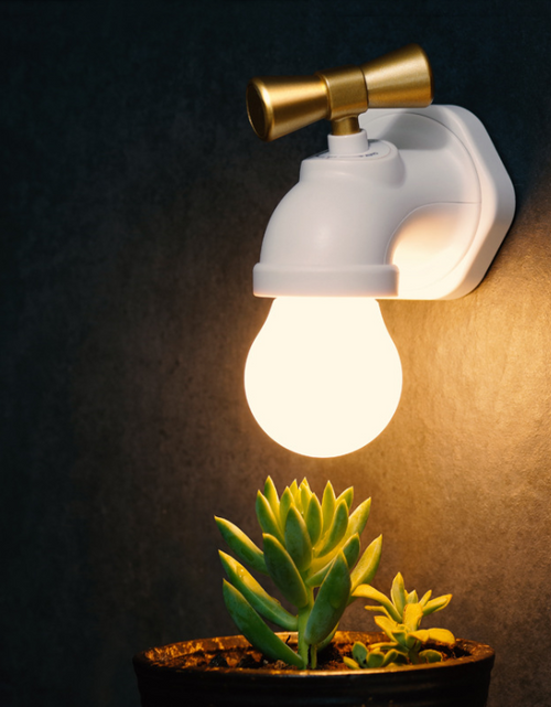 Load image into Gallery viewer, Faucet Night Light Vintage Desk Lamp USB Lamp
