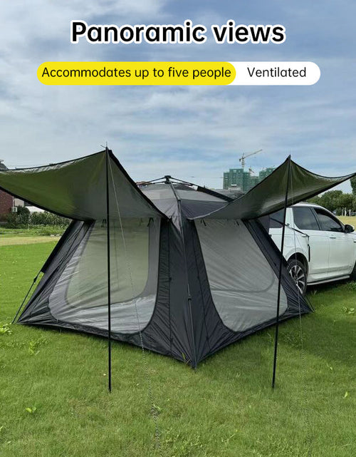 Load image into Gallery viewer, Outdoor Automatic Portable Tent – Fake Double-Layer, Quick Open &amp; No-Setup for Camping, Beach, Car Tail
