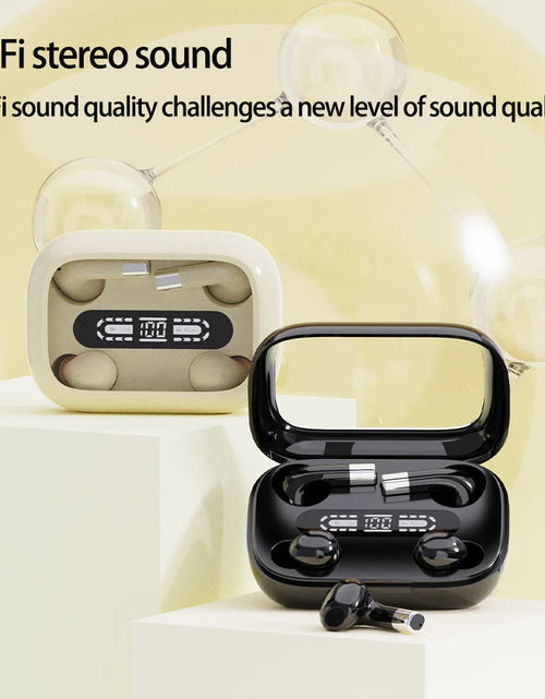 Load image into Gallery viewer, TWS Wireless Bluetooth Headphones ENC Noise Canceling with Mic Earphones Invisible Sleeping Earbuds Sports Waterproof Headset ﻿

