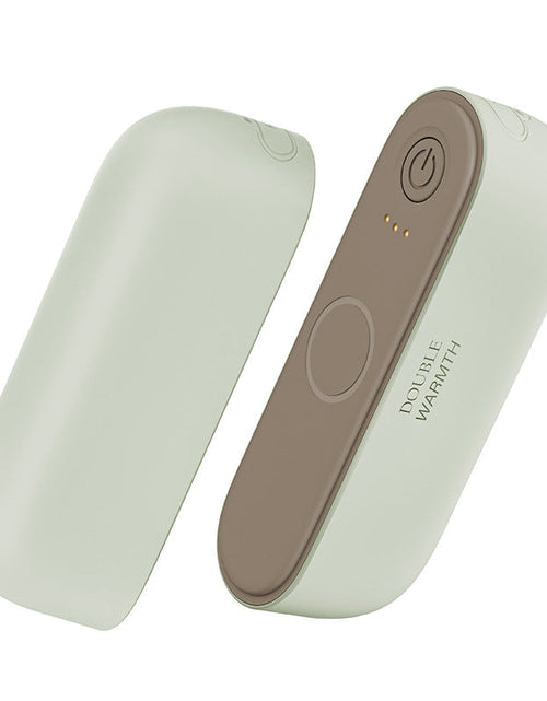 Load image into Gallery viewer, Magnetic suction electric hand warmer creative split type hand warmer USB outdoor warm baby portable 2-in-1
