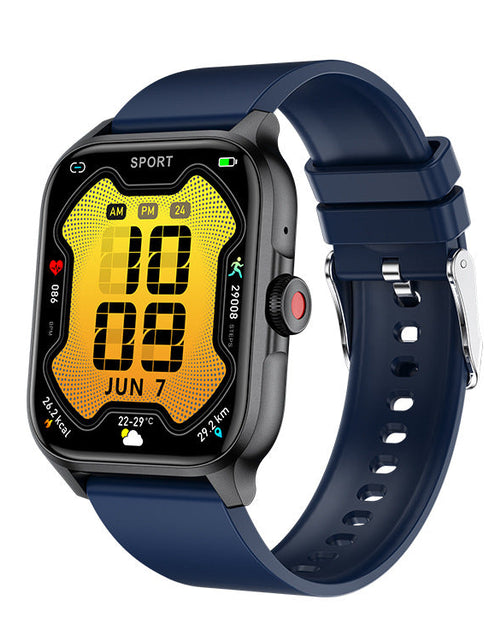Load image into Gallery viewer, New QX15 smart watch Bluetooth call HD screen rotating button heart rate blood oxygen waterproof sports
