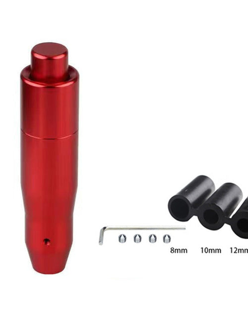 Load image into Gallery viewer, Personalized modification of automotive general metal gear head racing colorful gear lever metal simple wave stick head handbrake
