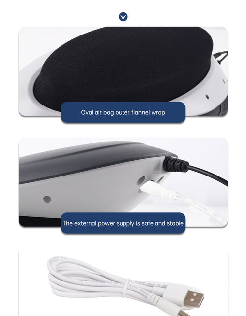 Load image into Gallery viewer, Waist Massager Lumbar Traction Inflatable Hot Compress Back Cervical Stretcher Massage Air Pressure Reduce Relief Pain
