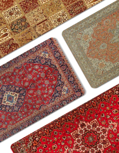Load image into Gallery viewer, Large Persian Mouse Pad Office Carpet MousePad Natural Rubber Lockedge Anti Slip Desk Mat Laptop Office Game Accessories Pad
