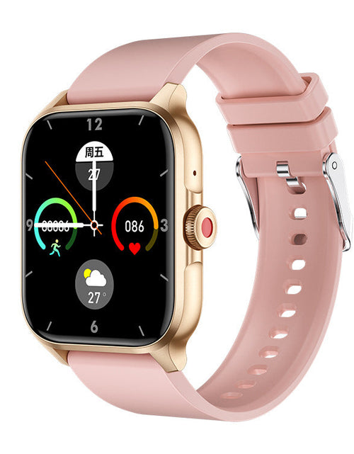 Load image into Gallery viewer, New QX15 smart watch Bluetooth call HD screen rotating button heart rate blood oxygen waterproof sports
