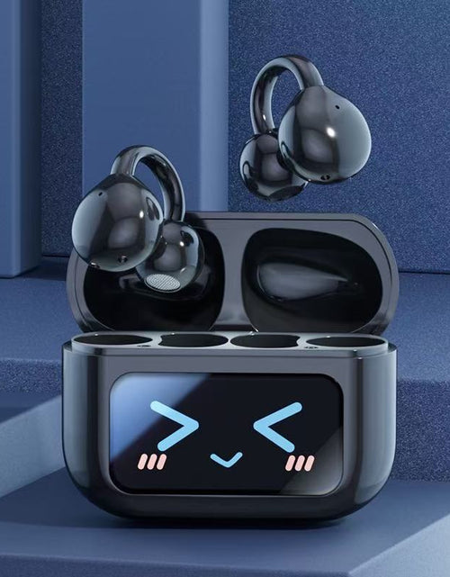 Load image into Gallery viewer, Open Ear Clip Wireless Earbuds BT 5.4 Sports Earphones Built-in Mic Fitness Headphones Waterproof Headset for Workout/Running
