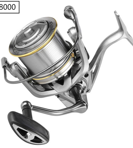 17+1BB 8000-14000 Series Aluminum Alloy Spool Fishing Reel, 4.8:1 Gear Ratio, Durable Long Casting for Baitcasting
