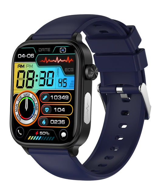 Load image into Gallery viewer, New ET570 smart watch ECG electrocardiogram Bluetooth call uric acid blood lipid blood sugar micro physical examination function
