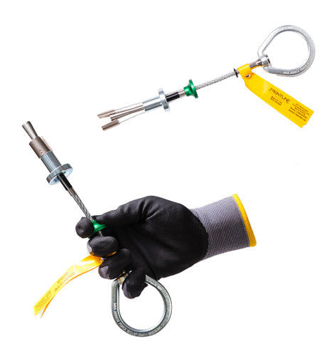Frontline COB345KSV Reusable 5K Concrete Anchor Bolt with Swiveling D-Ring