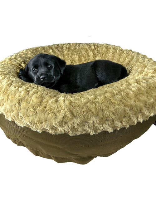 Load image into Gallery viewer, Dog Bed - Round Bolstered Furvana™

