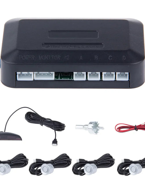 Load image into Gallery viewer, Car Auto Parktronic LED Parking Sensor With 4 Sensors Reverse Backup Car Parking Radar Monitor Detector System Backlight Display
