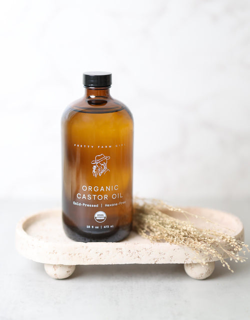 Load image into Gallery viewer, Pure Organic Cold Pressed Hexane-Free Castor Oil
