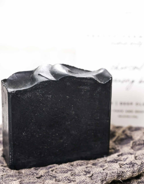 Load image into Gallery viewer, Clarifying Charcoal Bar Handmade Tallow and Goat Milk Soap Bar
