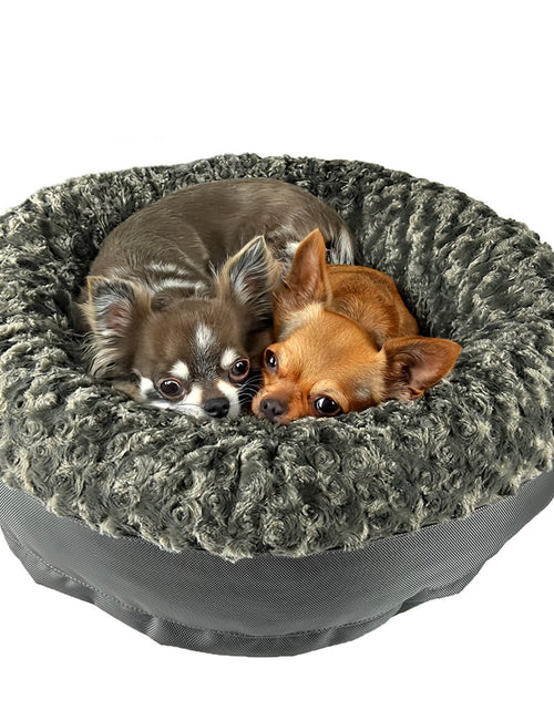Load image into Gallery viewer, Dog Bed - Round Bolstered Furvana™
