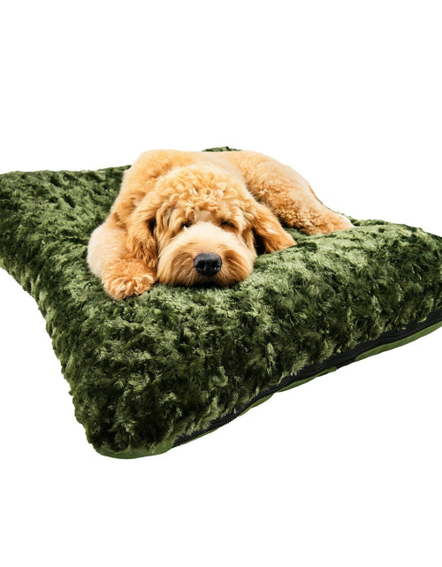 Load image into Gallery viewer, Dog Bed - Rectangle Bolstered Furvana™ 'Cloud'
