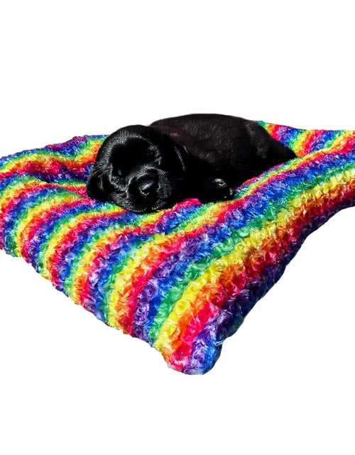 Load image into Gallery viewer, Dog Bed - Rectangle Bolstered Furvana™ 'Cloud'
