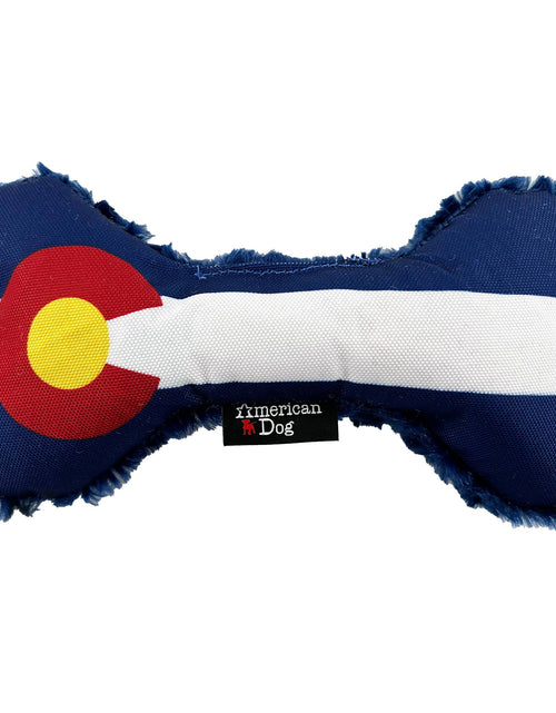 Load image into Gallery viewer, Colorado Flag Bone (Nylon &amp; Fleece)
