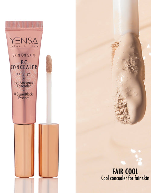 Load image into Gallery viewer, Skin On Skin BB + CC Full Coverage Hyaluronic Serum Concealer
