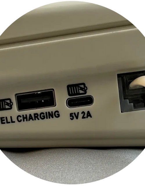 Load image into Gallery viewer, D520U Full-Featured Console Telephone with USB-A &amp; USB-C Charging Ports
