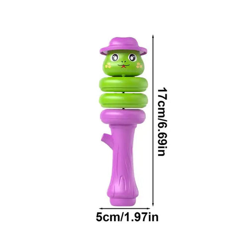 Load image into Gallery viewer, Cartoon Snake-Shaped Whistle Twisting Snake Rotating Duck Dragon Decompression Swinging Force Control Balance Toy
