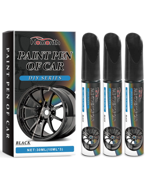 Load image into Gallery viewer, Black Car Wheel Scratches Repair Pen Car Paint Scratches Scratches Decontamination Repair Paint Pen
