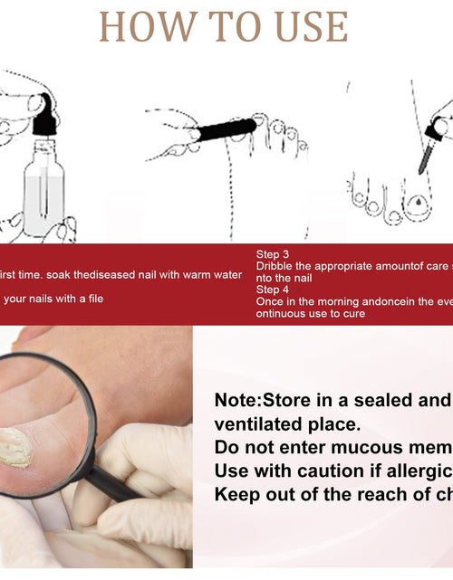 Load image into Gallery viewer, EELHOE Nail Repair Solution, Hands And Feet Nail Repair Moisturizing Clean And Remove Gray Nail Repair Solution
