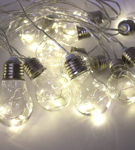 5M Solar Bulb Copper Wire String Light