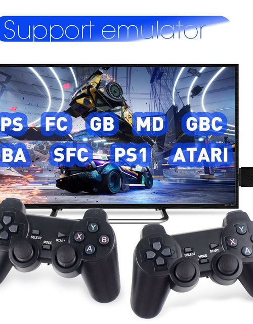Load image into Gallery viewer, Wireless HD Game Console HDMI Game Console PSP Sega Arcade Simulator M8 Home TV Game Console
