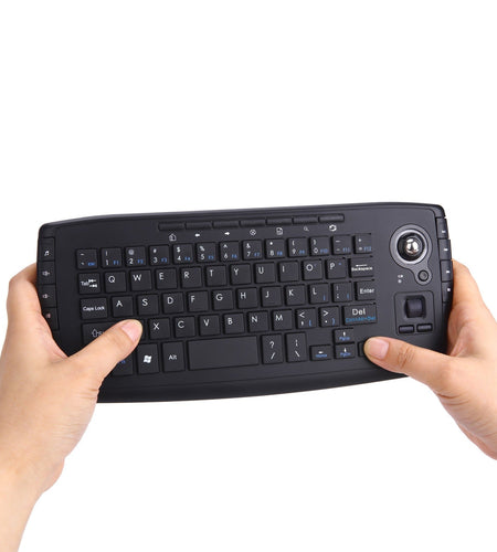 2.4G Aerial Flying Mouse Innovative Trajectory Fan You Wireless Keyboard Mouse Two in One Button Mouse Set